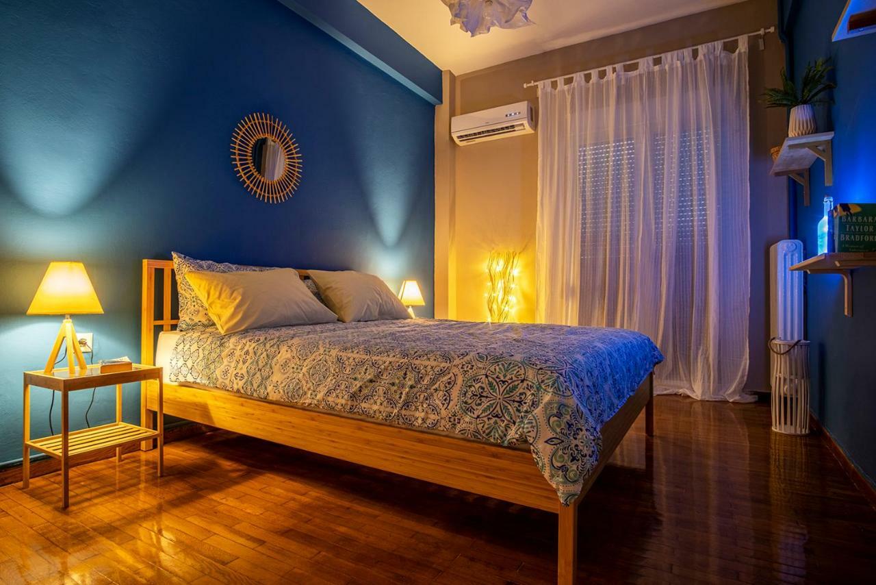 Апартаменты Colourful Apt,Airport Line,6 Min Metro,300 Mbps! Афины Экстерьер фото